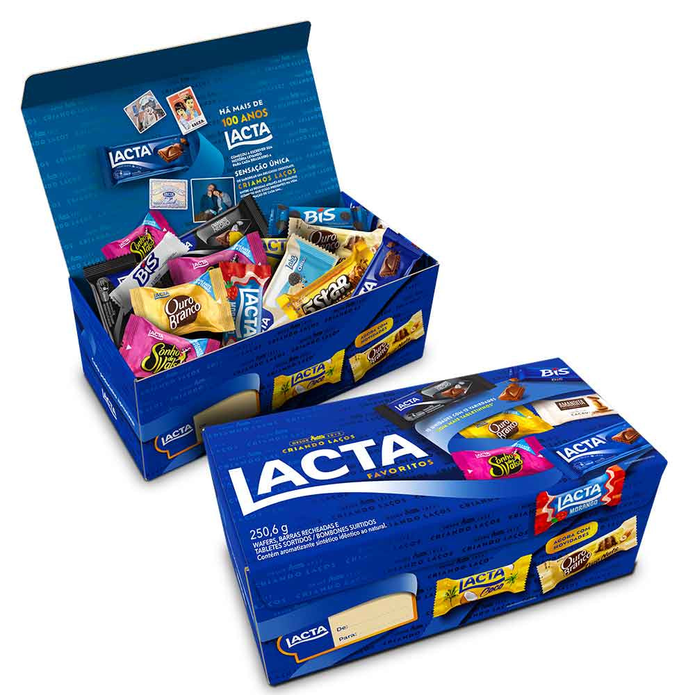 Lacta Bombom Favoritos (251g)